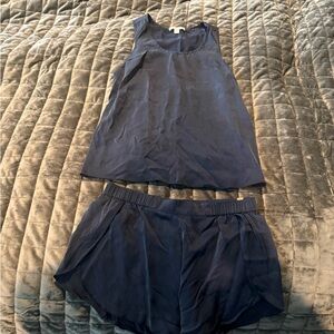 Lunya Midnight Blue Women's Pajama Set